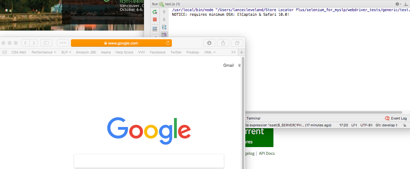 Selenium Driven Google