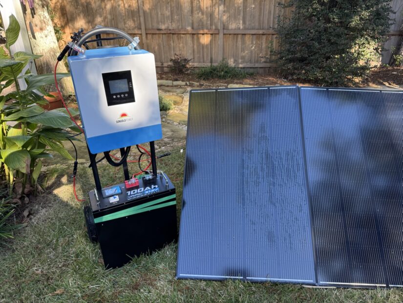 DIY Handtruck Solar Generator